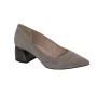 Жіночі сірі туфлі Kaniowski (Польща) модель 4504
