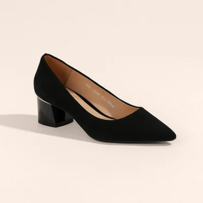 Women's black shoes Marco Poland 1422p-041-021 4532