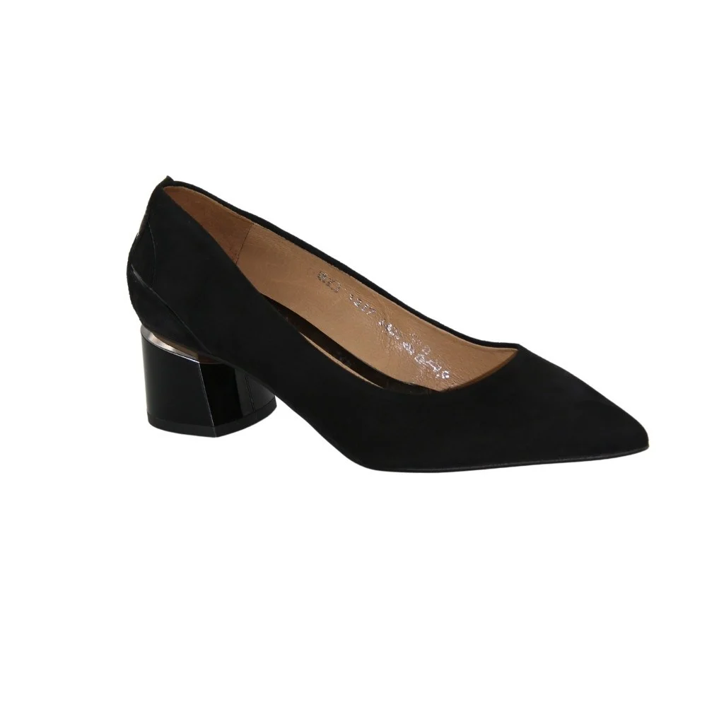 Women's black shoes Marco (Poland) model 4532