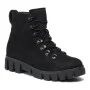 Women's black boots demi-season Solo Femme (Poland) model 4535