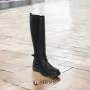 Жіночі чорні чоботи зимові SIMEN (Польща) модель 4595