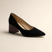 Women's black shoes Marco Poland 1421o-041-646p 4548