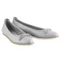 Балетки женские белые Nessi (Польша) модель 4680