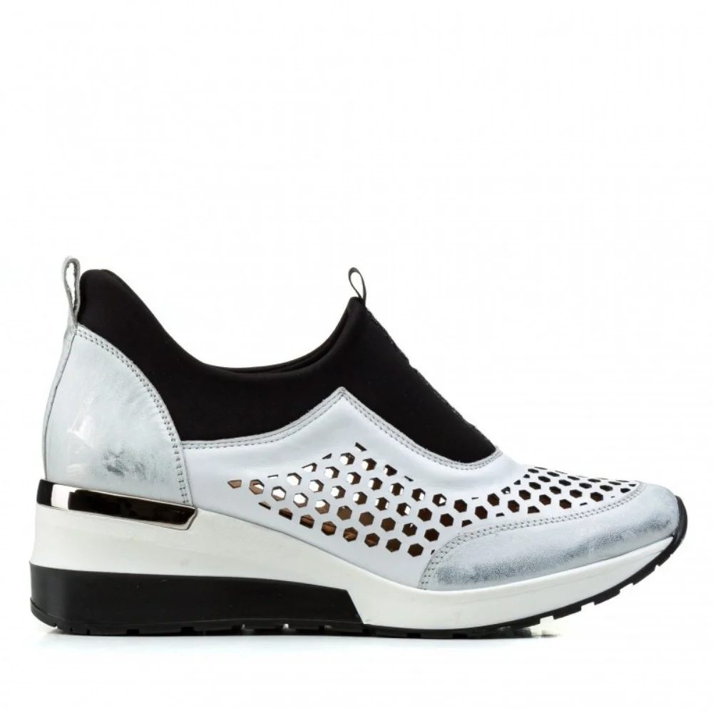 Sneakers female white Aga (Poland) model 4726