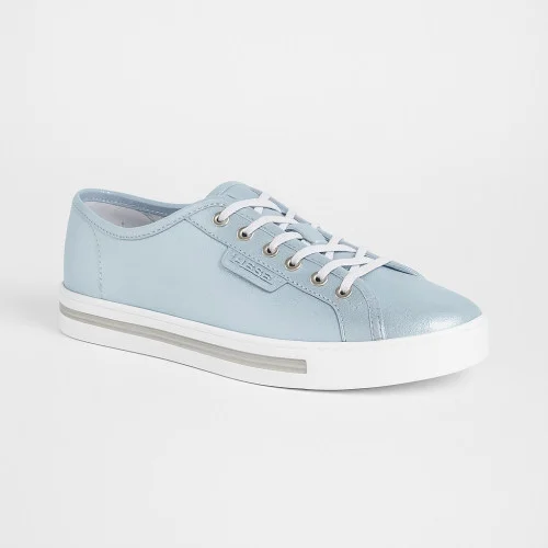 Женские голубые кожаные кеды Lesta 261-4367-1-37D1 4750 из натуральной кожи от польской фабрики Женские голубые кожаные кеды Lesta 261-4367-1-37D1 4750 из натуральной кожи от польской фабрики