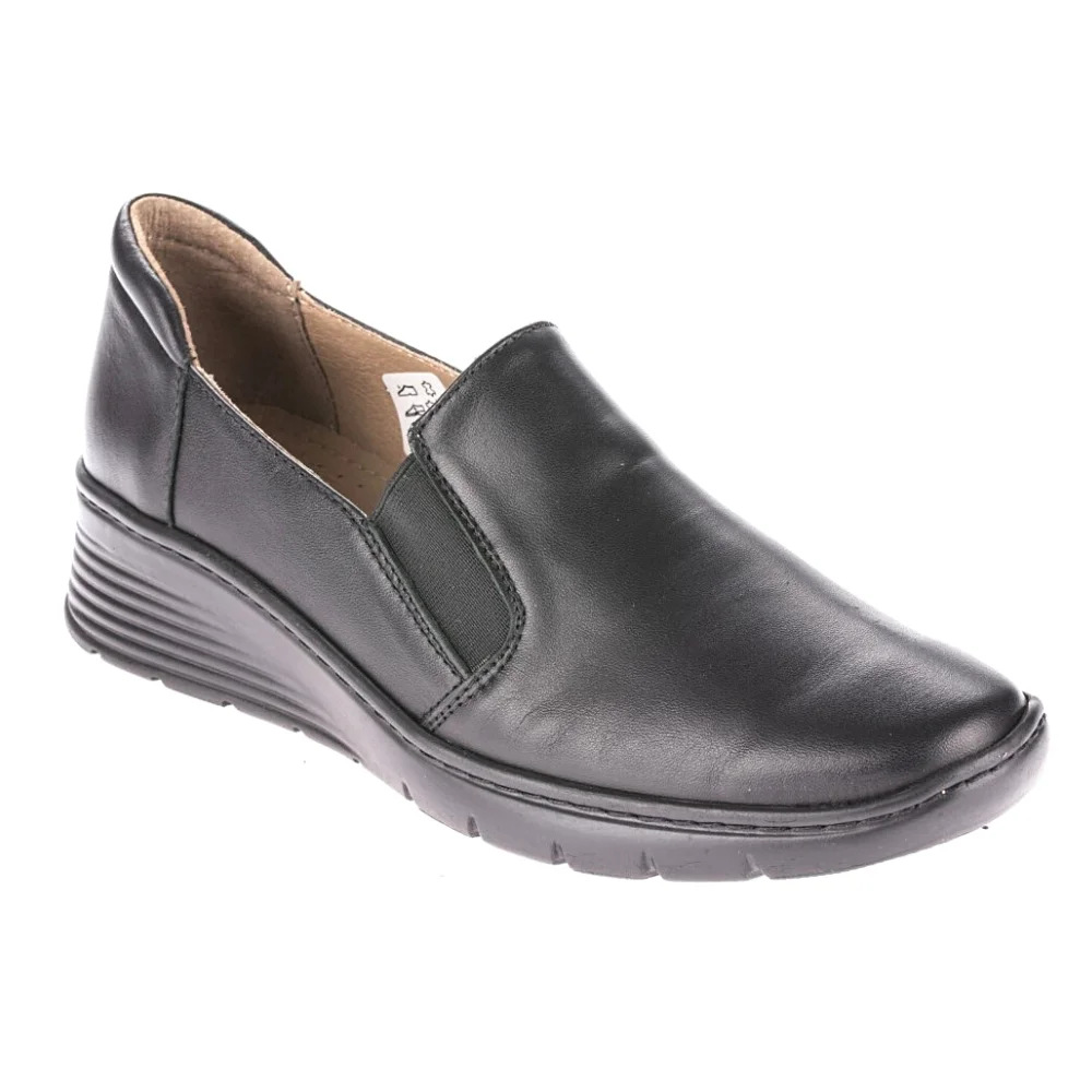Women's black shoes Wasak (Poland) model 4758