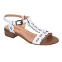 Sandals female white Fereski (Ukraine) model 4783