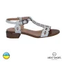 Sandals female white Fereski (Ukraine) model 4783