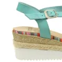 Sandals women's turquoise Presso (Spain) model 4803