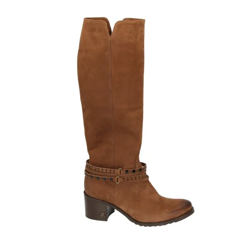 Women's brown boots Kordel Poland 2076 4858