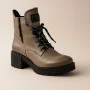 Women’s Mid-Season Leather Boots NESSI 20758 4864