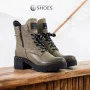 Women’s Mid-Season Leather Boots NESSI 20758 4864