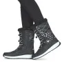Women’s Black Winter Boots KangaRoos K-Glaze Rtx 18405-000-5002 Jet Black-Silver