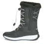Women’s Black Winter Boots KangaRoos K-Glaze Rtx 18405-000-5002 Jet Black-Silver