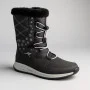 Women’s Black Winter Boots KangaRoos K-Glaze Rtx 18405-000-5002 Jet Black-Silver