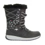 Women’s Black Winter Boots KangaRoos K-Glaze Rtx 18405-000-5002 Jet Black-Silver