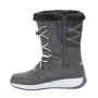 Women’s Black Winter Boots KangaRoos K-Glaze Rtx 18405-000-5002 Jet Black-Silver