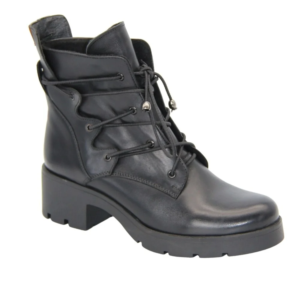 Женские черные демисезонные ботинки Badura 1133-0000-3 модель 4873