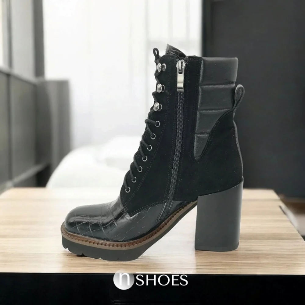 Жіночі чорні демісезонні черевики Visconi 2684365-365 4884