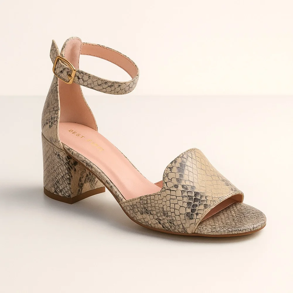 Женские классические босоножки Best But 4928 из натуральной кожи модель 4928