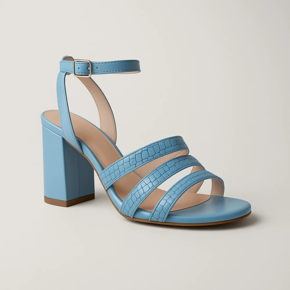 Women’s Blue Sandals Best But 4400476/476 from Poland
