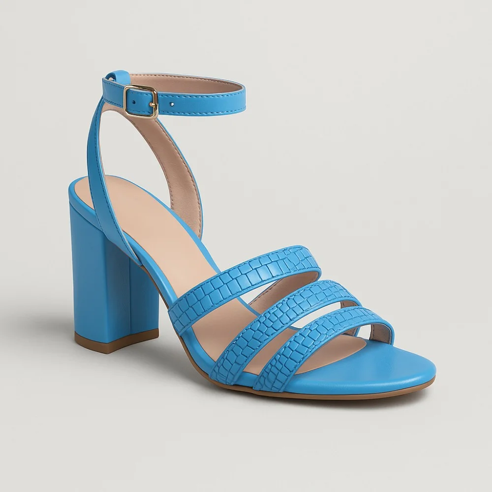 Women’s Blue Sandals Best But 4400476/476 from Poland