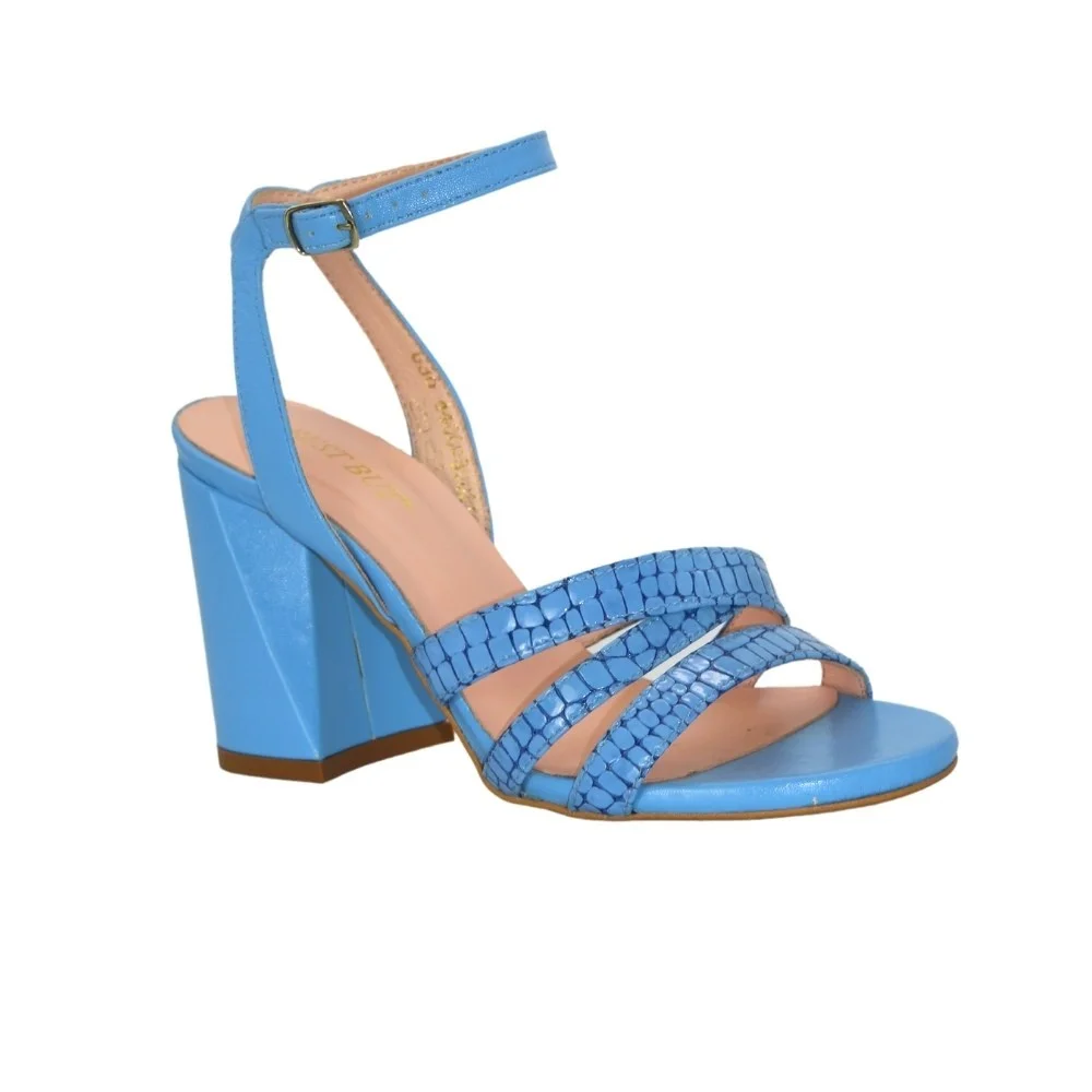 Women’s Blue Sandals Best But 4400476/476 from Poland