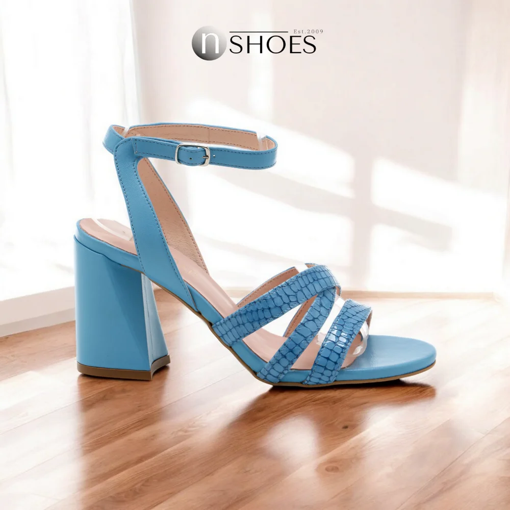 Women’s Blue Sandals Best But 4400476/476 from Poland