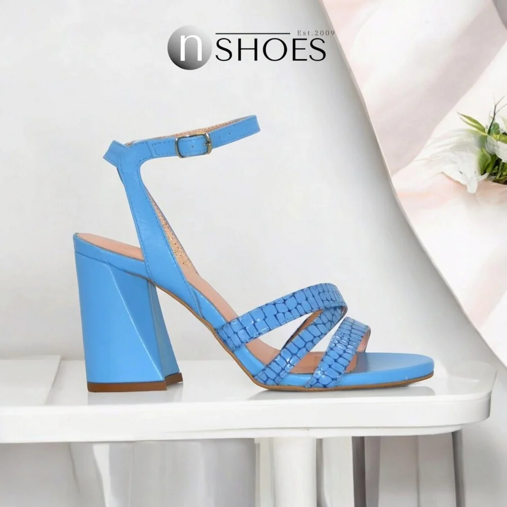 Women’s Blue Sandals Best But 4400476/476 from Poland