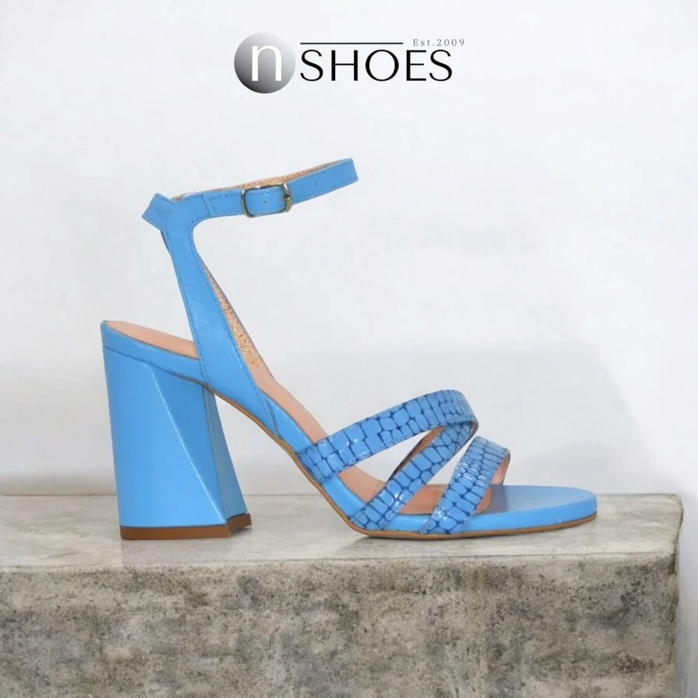 Women’s Blue Sandals Best But 4400476/476 from Poland