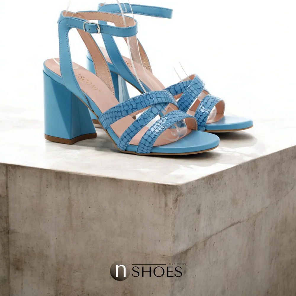 Women’s Blue Sandals Best But 4400476/476 from Poland