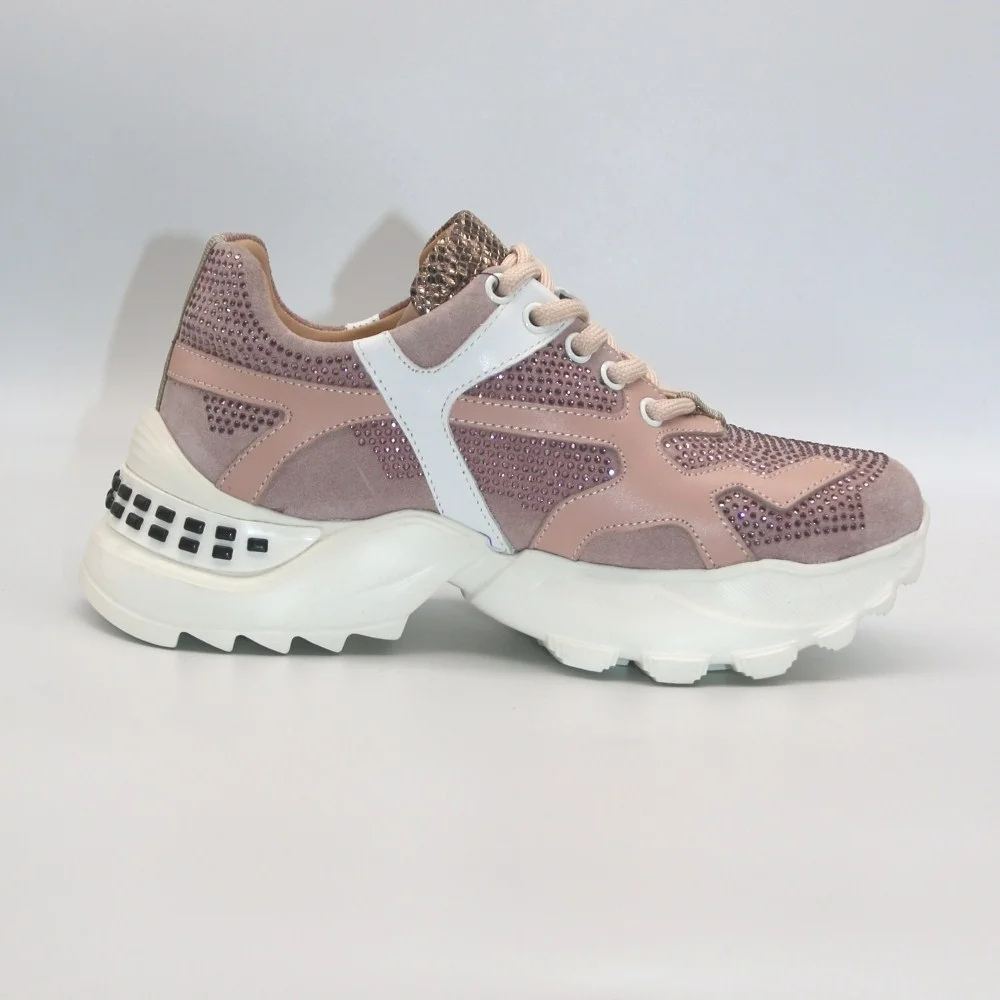 Sneakers women's pink Lottini (Turkey) model 4930