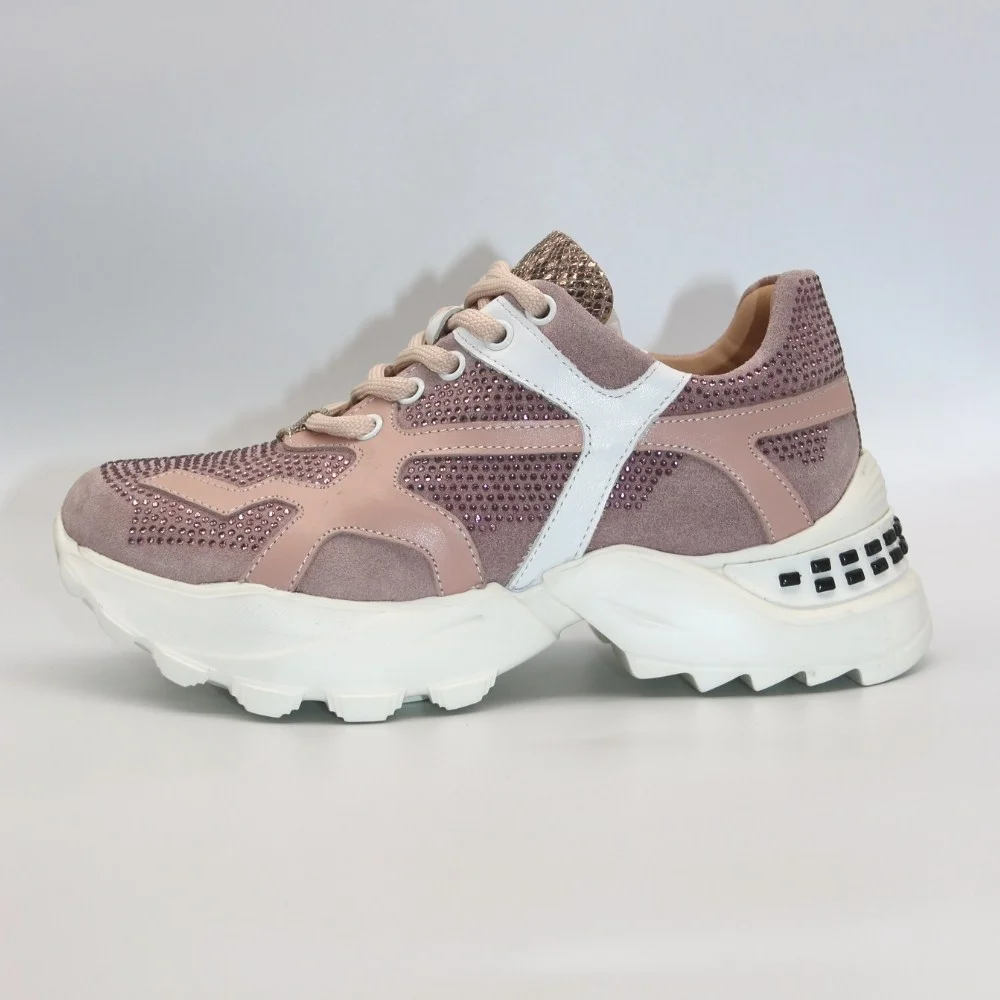 Sneakers women's pink Lottini (Turkey) model 4930