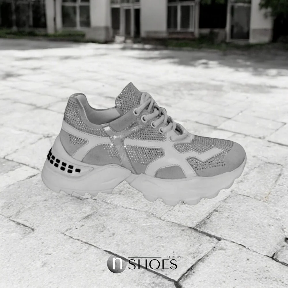 Кроссовки белые Lottini (Турция) модель 4931