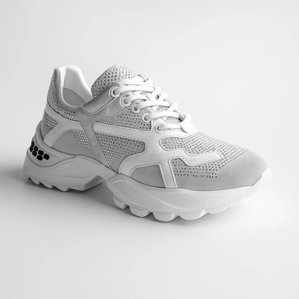 Кроссовки белые Lottini (Турция) модель 4931