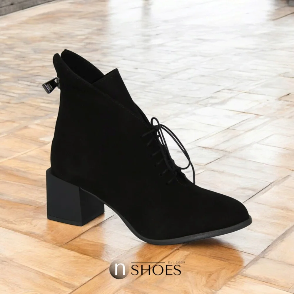 Women's Black Boots Bellum b-1305-filc 5096