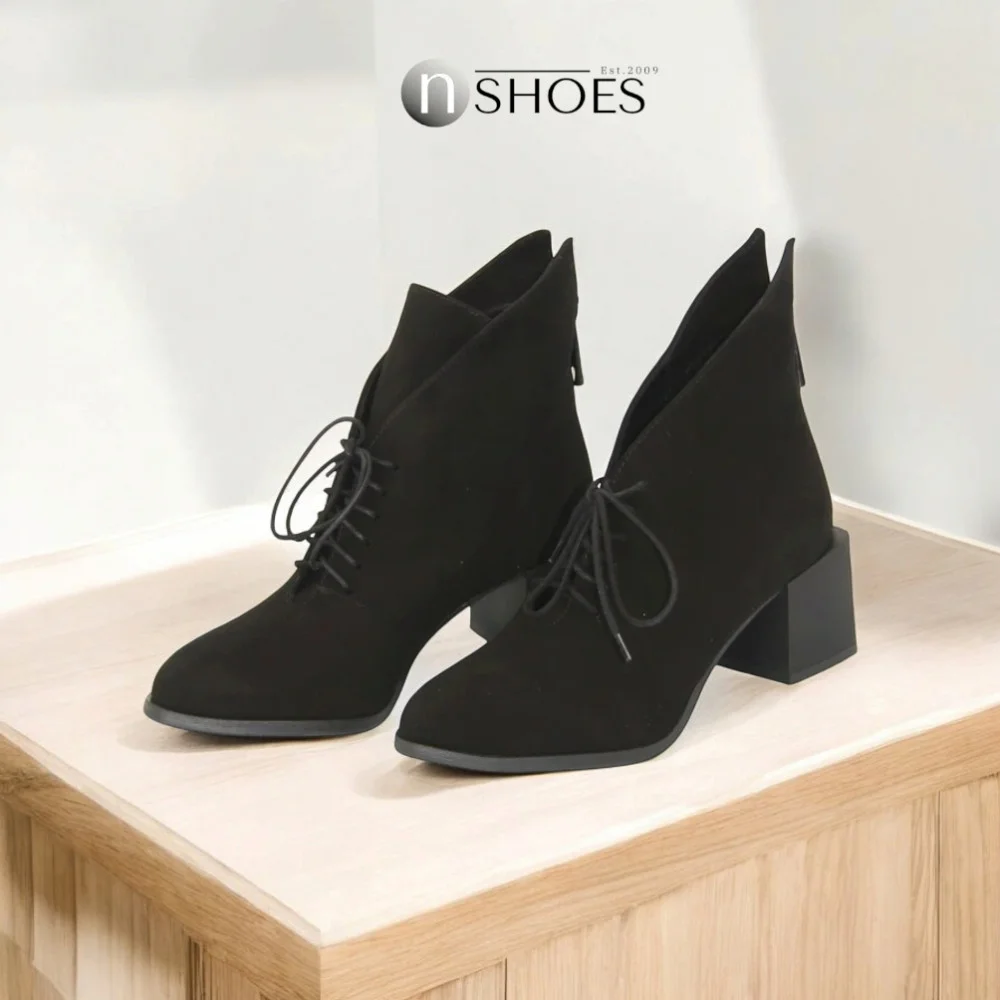 Women's Black Boots Bellum b-1305-filc 5096