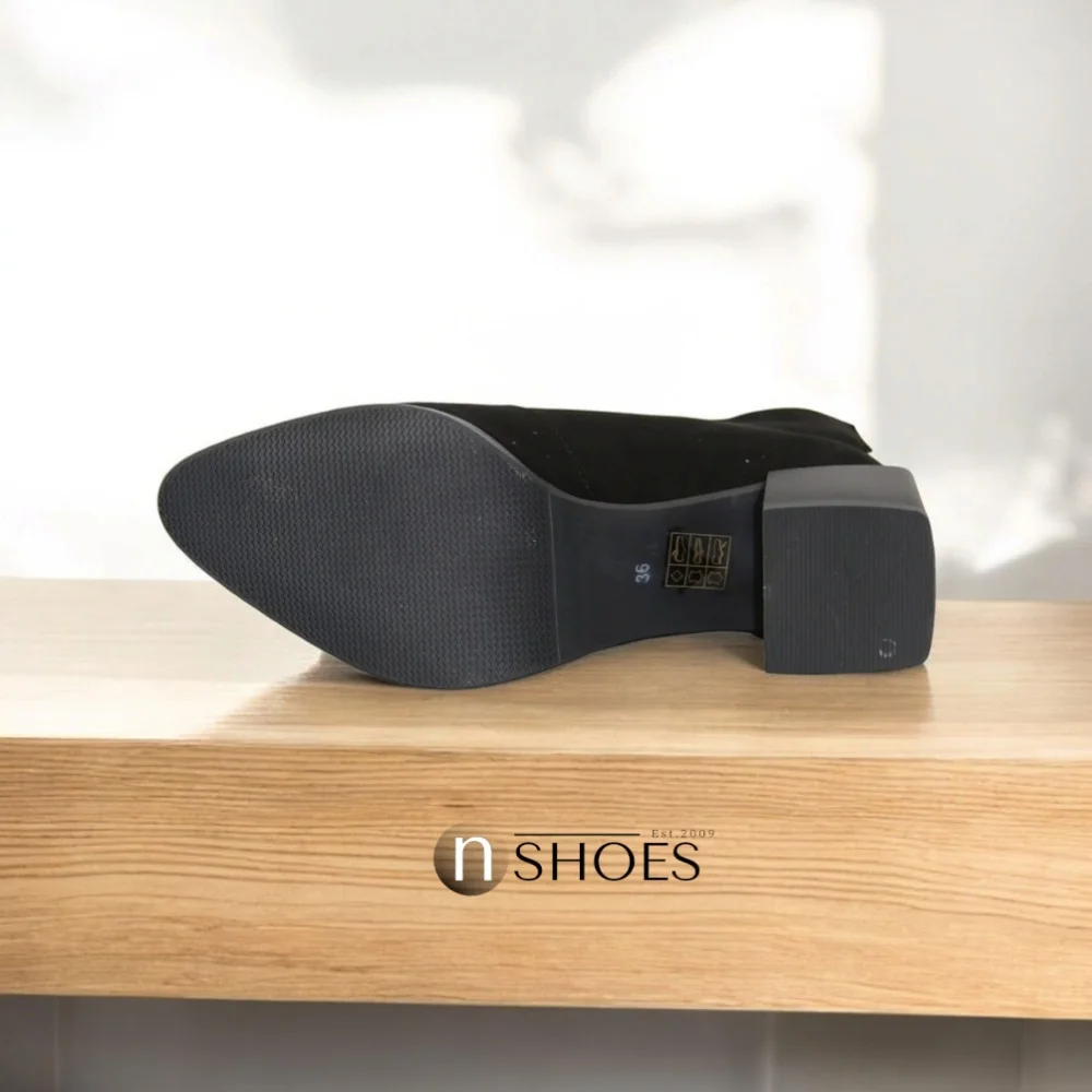 Women's Black Boots Bellum b-1305-filc 5096