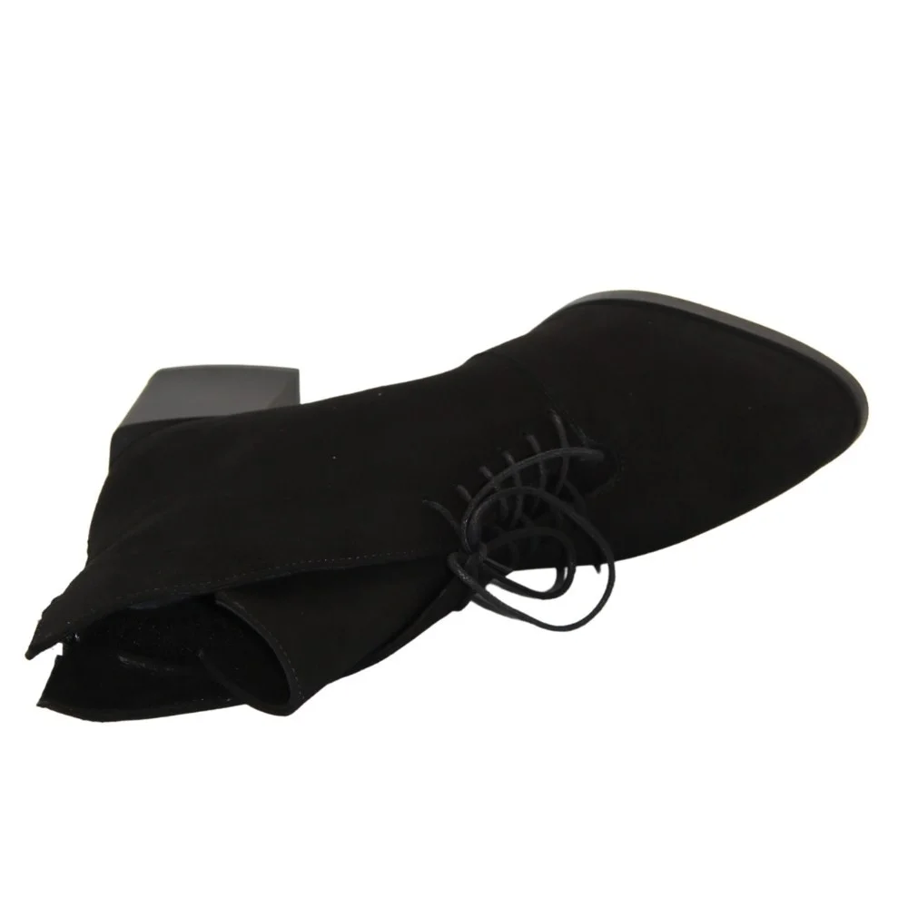 Women's Black Boots Bellum b-1305-filc 5096