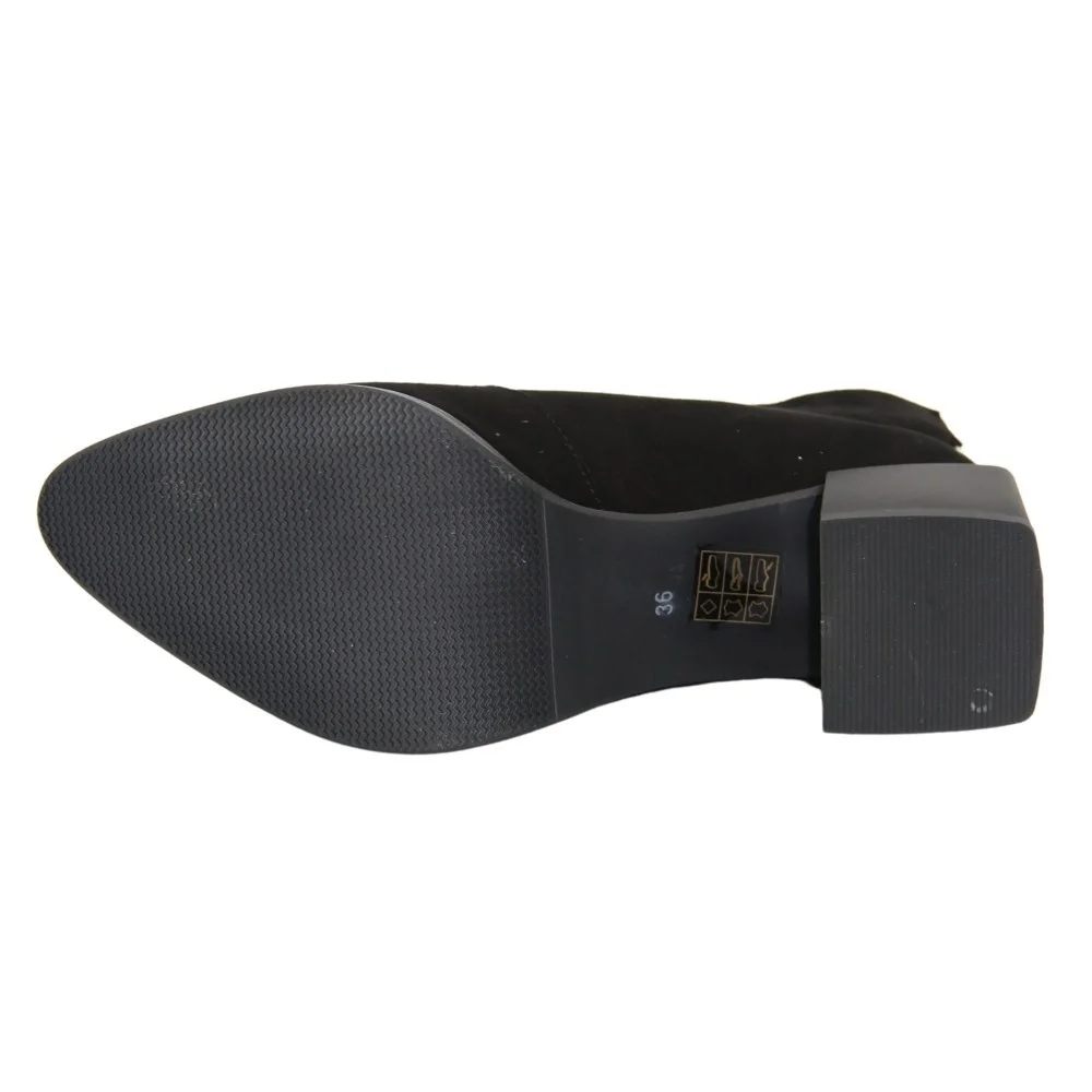 Women's Black Boots Bellum b-1305-filc 5096