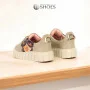 Women's beige sneakers Evromoda (Turkey) model 5100