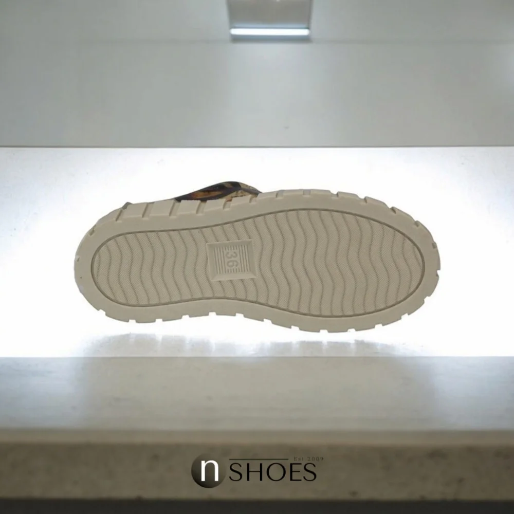 Women's beige sneakers Evromoda (Turkey) model 5100