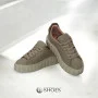 Women's beige sneakers Evromoda (Turkey) model 5100