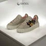 Women's beige sneakers Evromoda (Turkey) model 5100