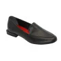 Women's black shoes loafers Evromoda (Turkey) model 5104