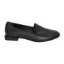 Women's black shoes loafers Evromoda (Turkey) model 5104