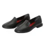Women's black shoes loafers Evromoda (Turkey) model 5104