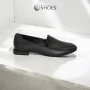 Women's black shoes loafers Evromoda (Turkey) model 5104