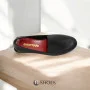 Women's black shoes loafers Evromoda (Turkey) model 5104