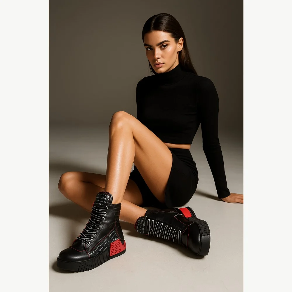 Женские зимние ботинки Evromoda 186-7106-kurk 5106